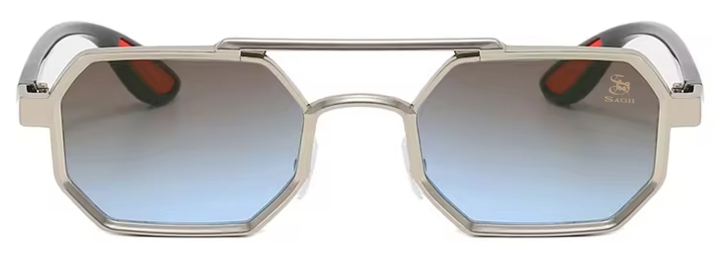 OCTAGON METAL FRAME | GEOMETRIC SUNGLASSES | SAGII