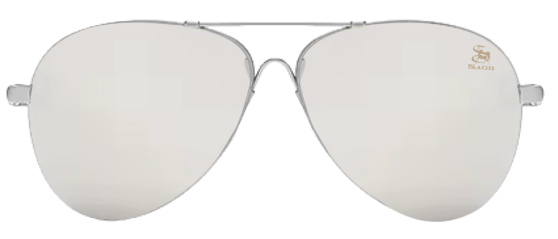 POLARIZED AVIATOR | MIRRORED SUNGLASSES | SAGII EYEWEAR